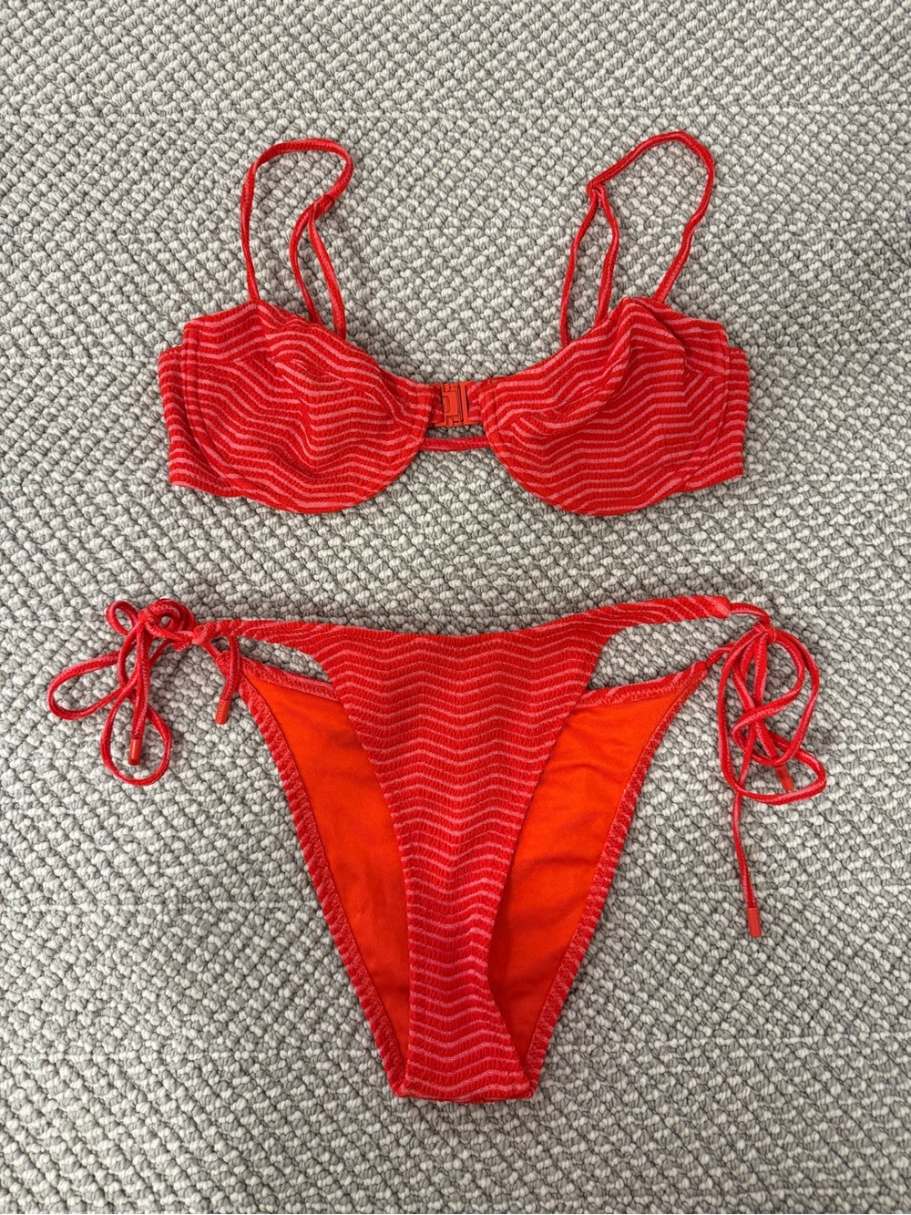 Red Triangl Bikini